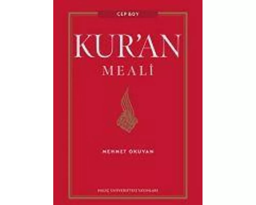 Kur'an Meal (Cep Boy, Cilti)
