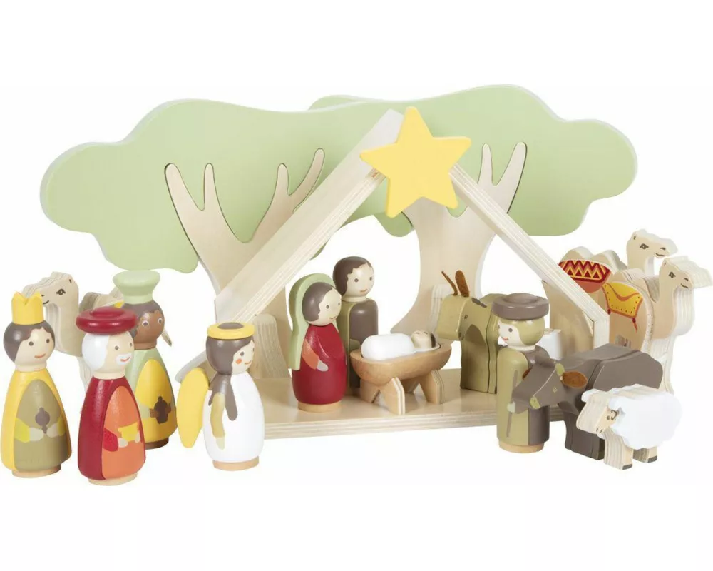 Spielset Weihnachtskrippe