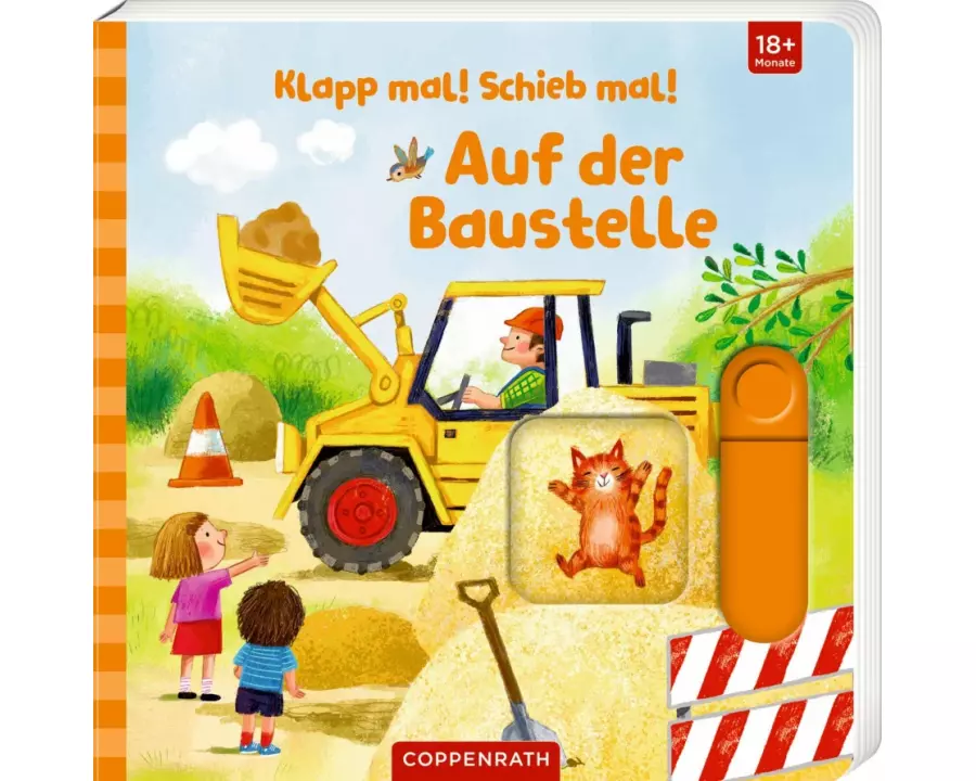 Klapp mal! Schieb mal!: Auf der Baustelle