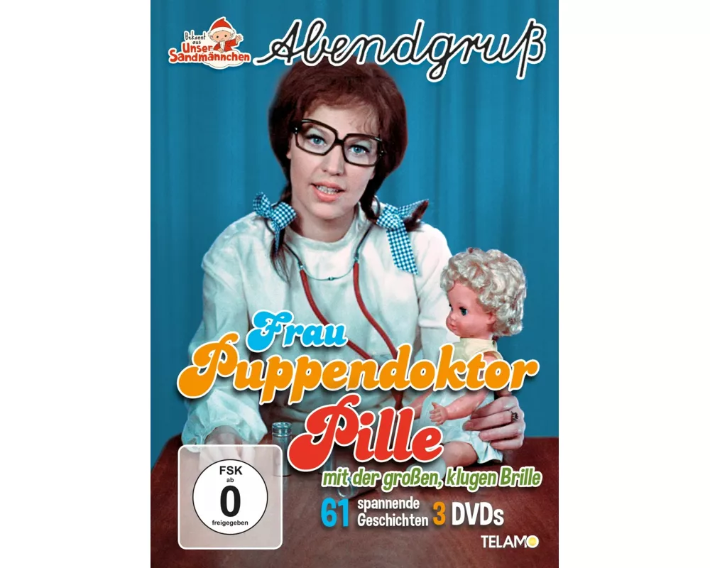 Frau Puppendoktor Pille mit der groáen,klugen Bril