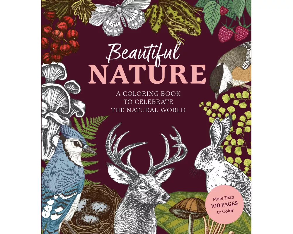 Beautiful Nature Coloring Book
