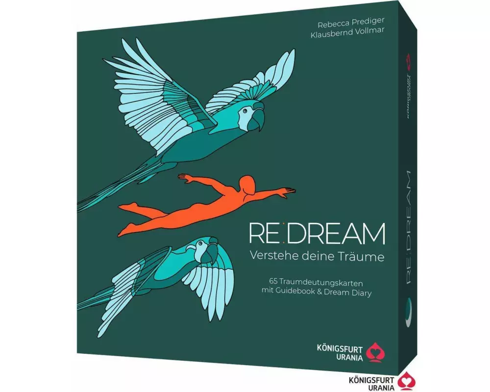RE:DREAM: Verstehe deine Träume - 65 Traumdeutungskarten mit Guidebook & Dream Diary