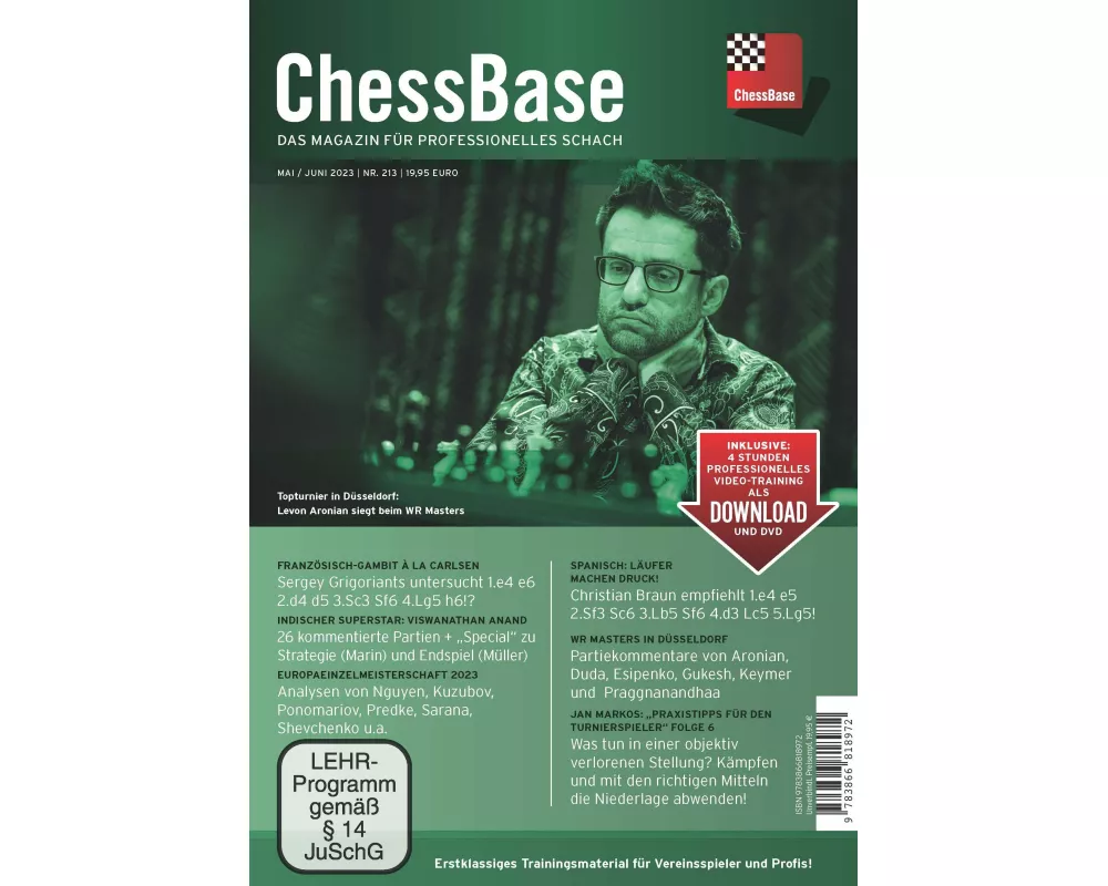 ChessBase Magazin 213