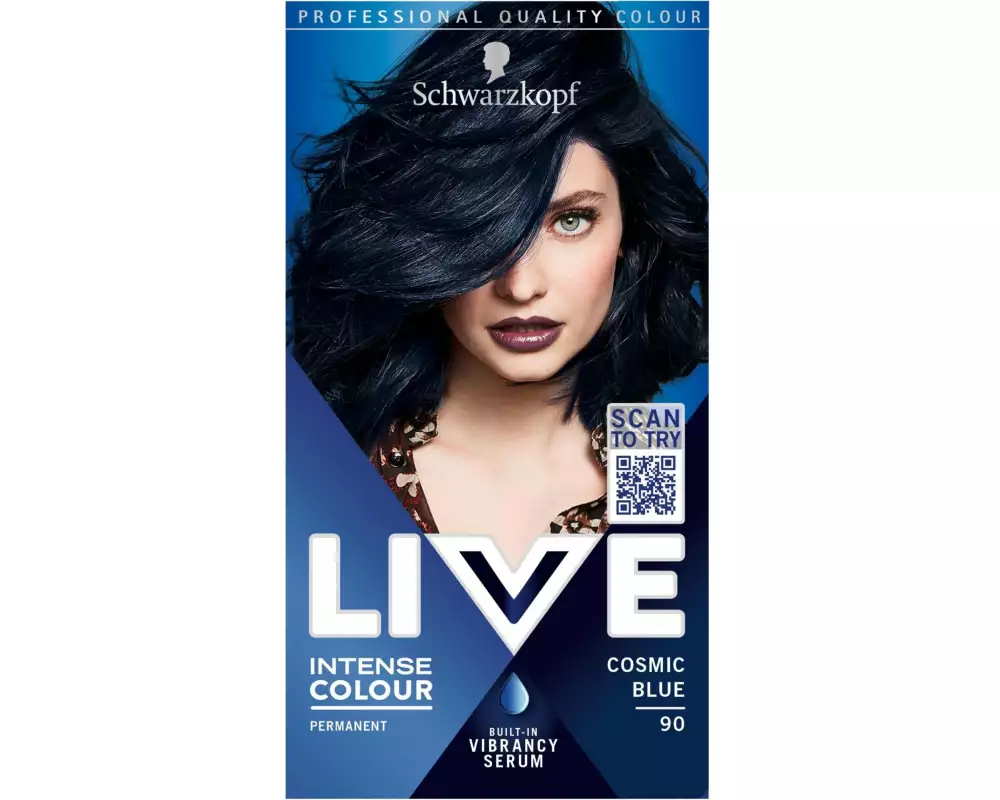 Schwarzkopf LIVE Haarcoloration Intense Colour 090 Cosmic Blue