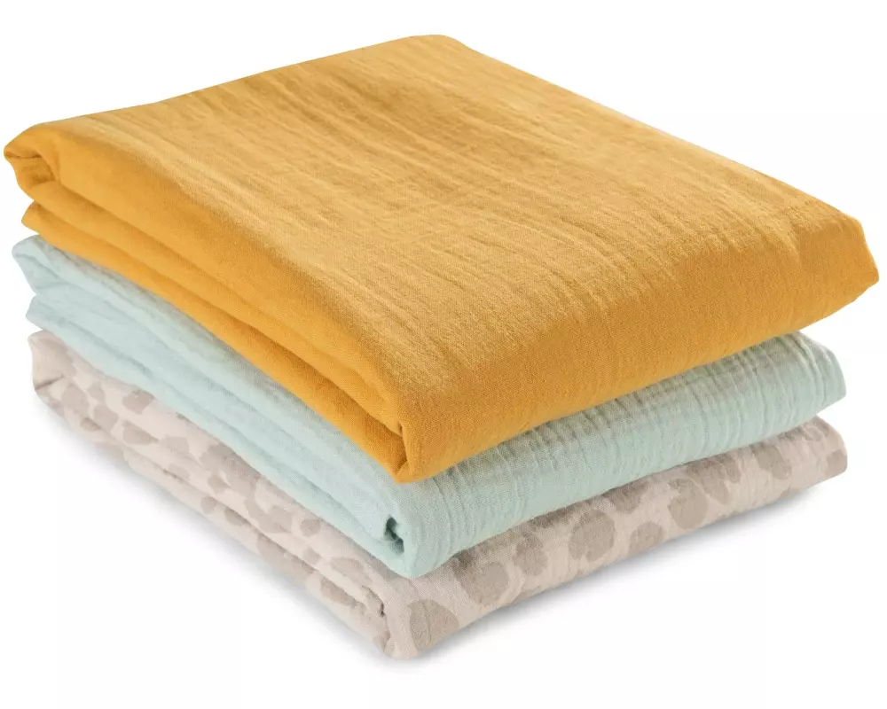 Hauck Cuddle N Clean 3Set Honey-Mint-Leo-Natural