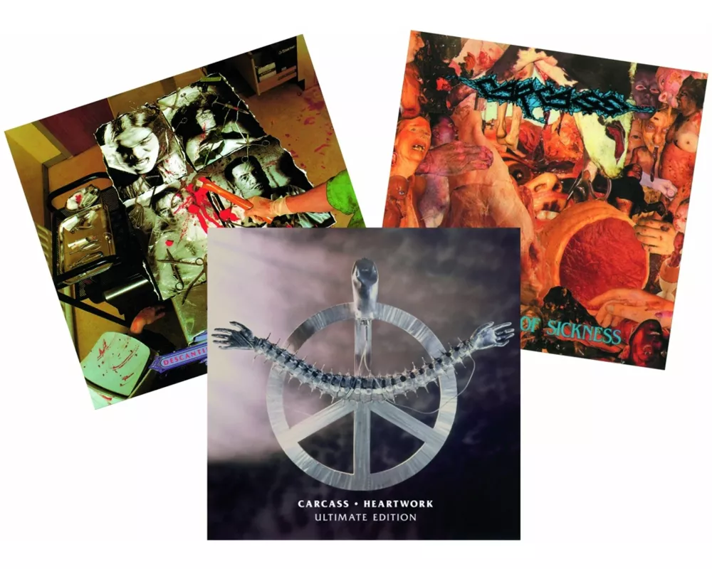 Descanting/Sickness/Heartwork (4CD)