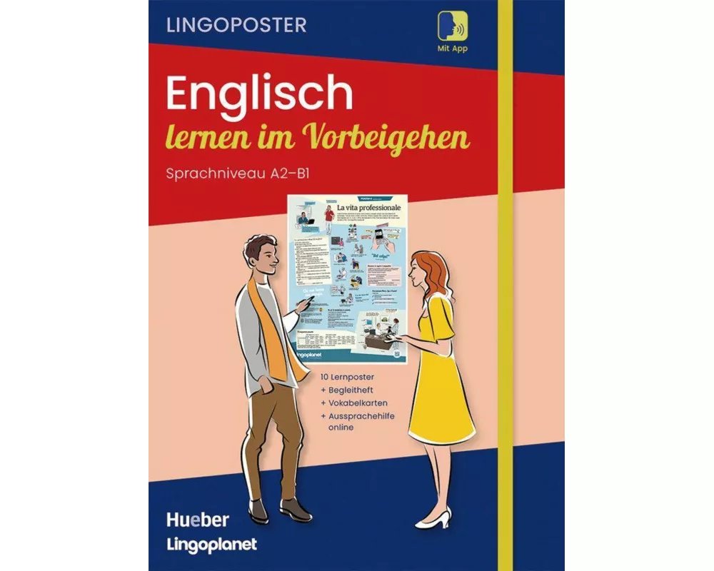 Lingoposter: Englisch lernen im Vorbeigehen