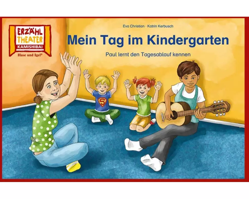 Mein Tag im Kindergarten / Kamishibai Bildkarten