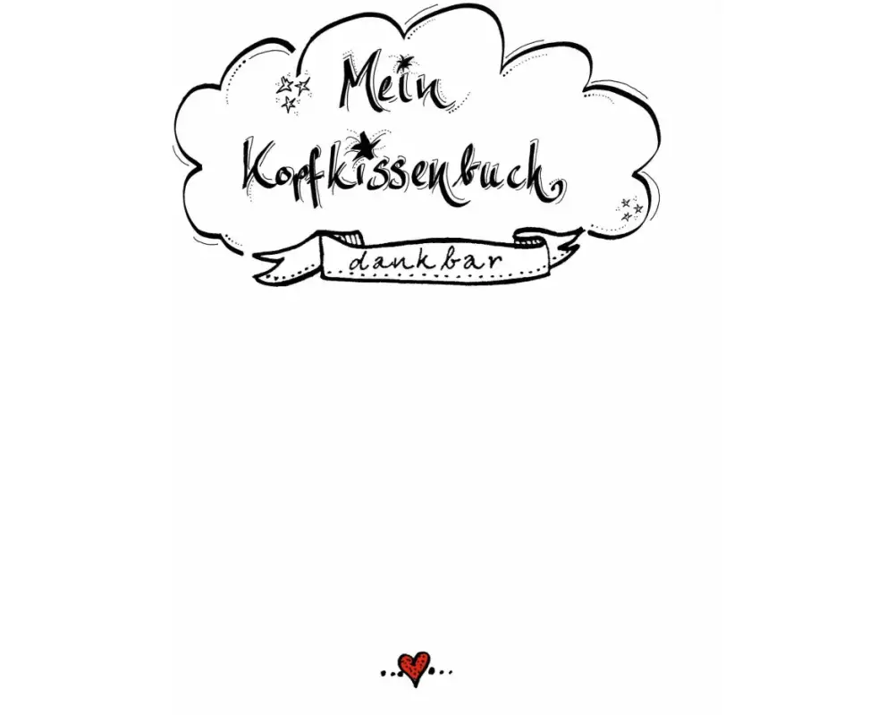 Kopfkissenbuch - dankbar