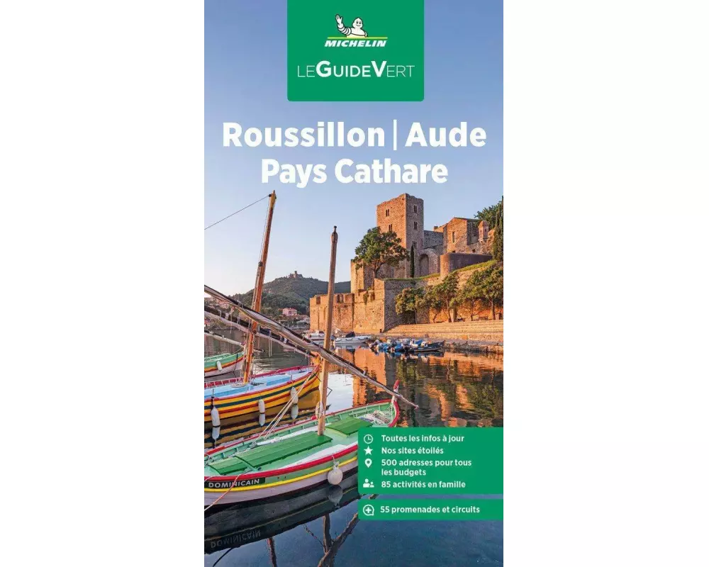 Michelin Le Guide Vert Roussillon Pay Cathare