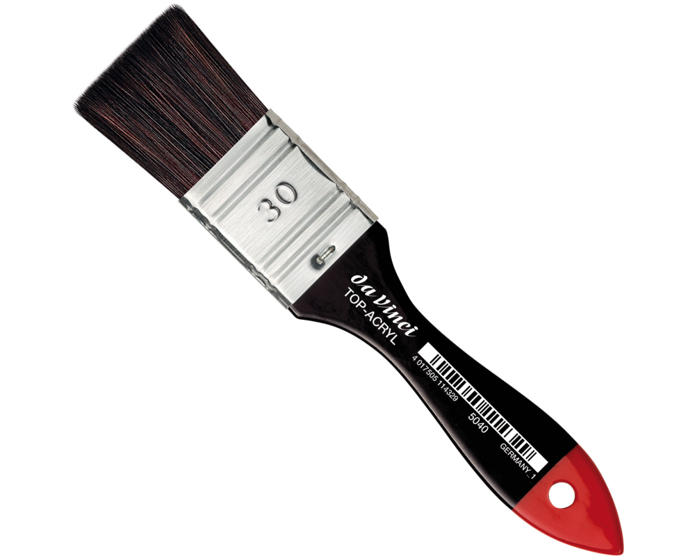 DA VINCI Flachpinsel Top Acryl VA-5040_30 Grösse 30, Synthetik