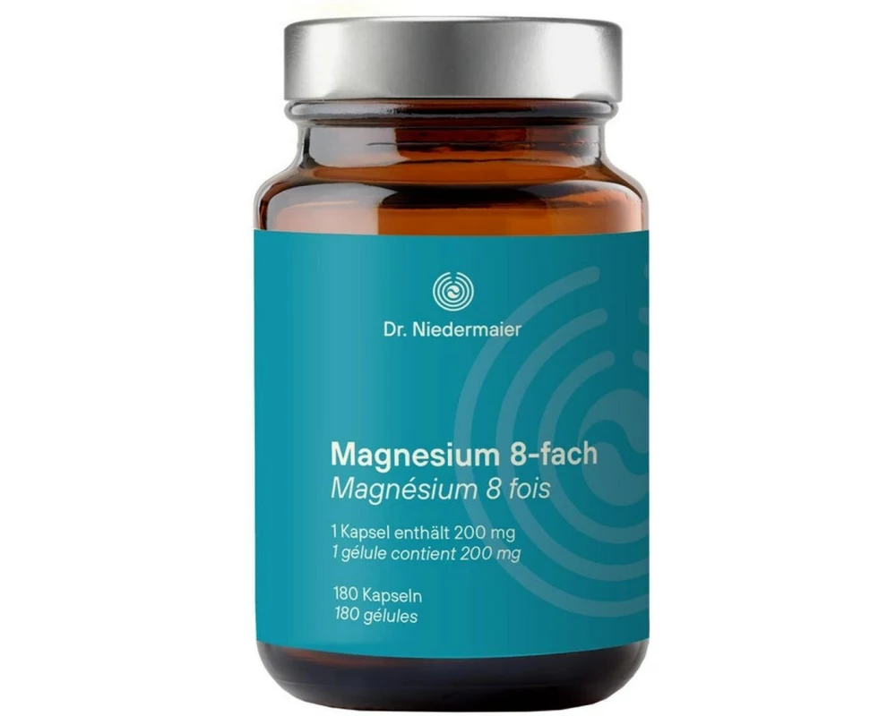 Dr. Niedermaier Kapsel Magnesium 8-fach Komplex 180 Stück