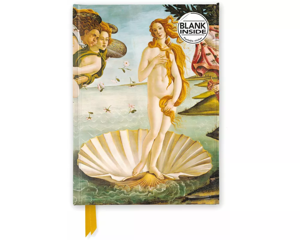 Sandro Botticelli: The Birth of Venus (Foiled Blank Journal)