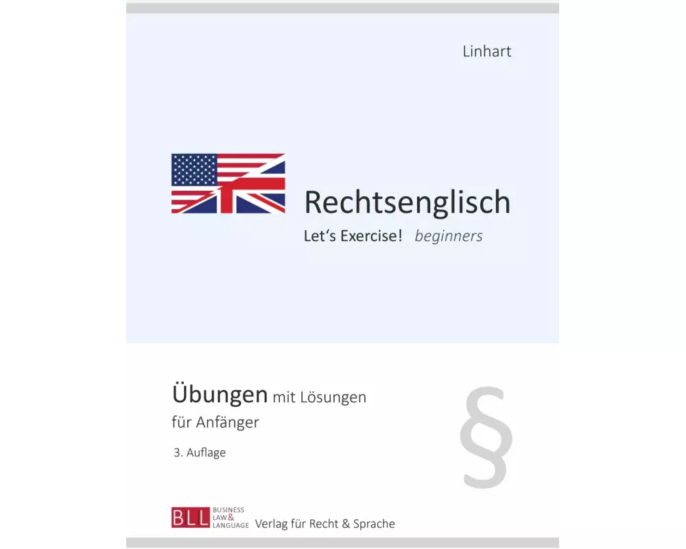 Rechtsenglisch I - Let's Exercise! beginners
