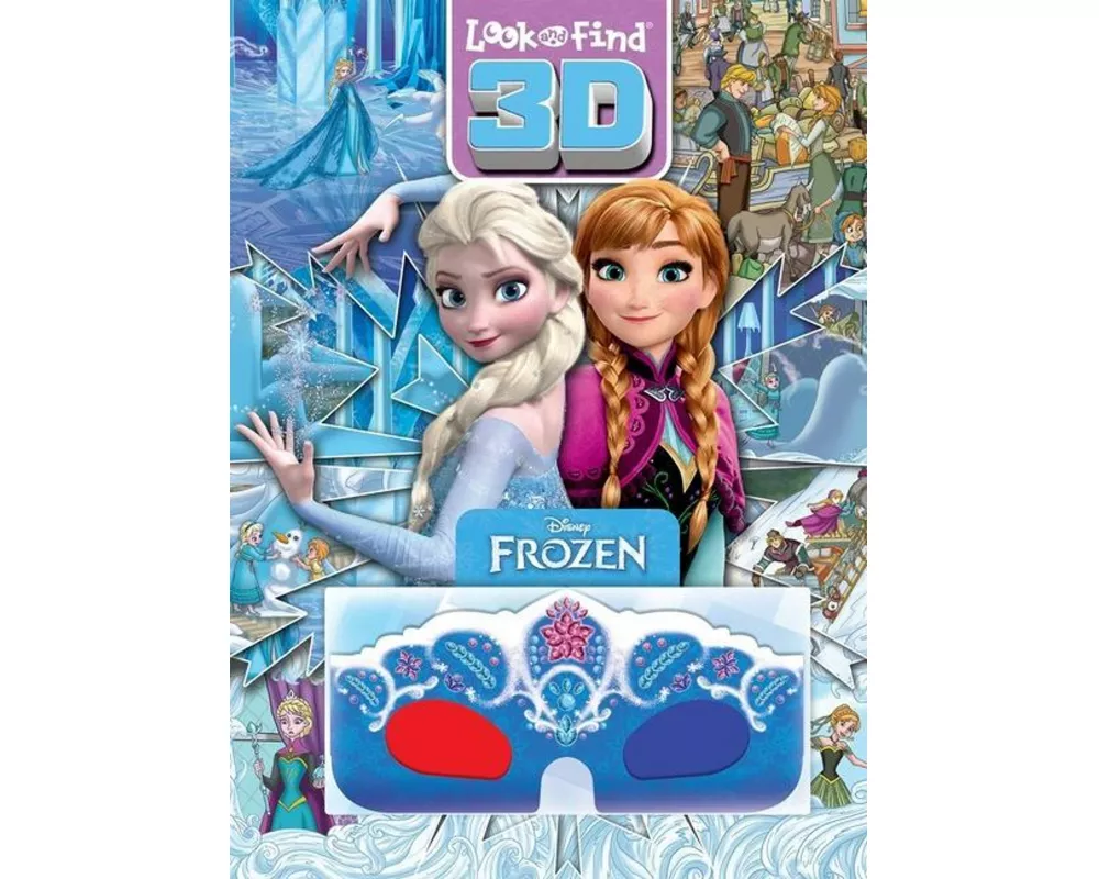 Disney Frozen Look And Find 3D