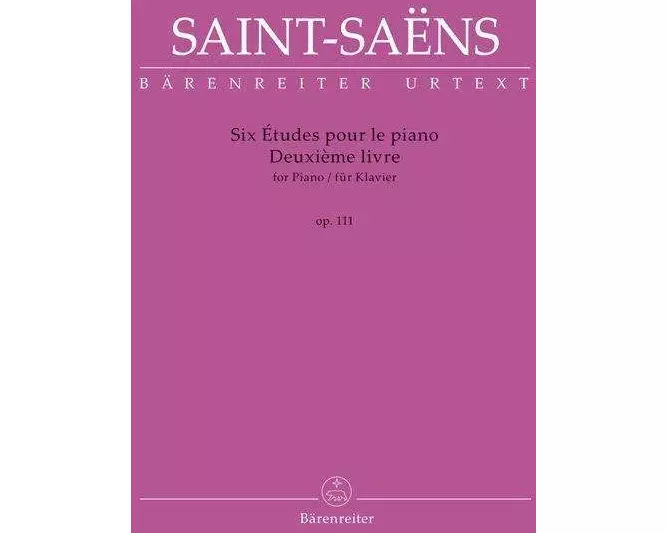Six Études für Klavier op. 111 -Deuxième livre-