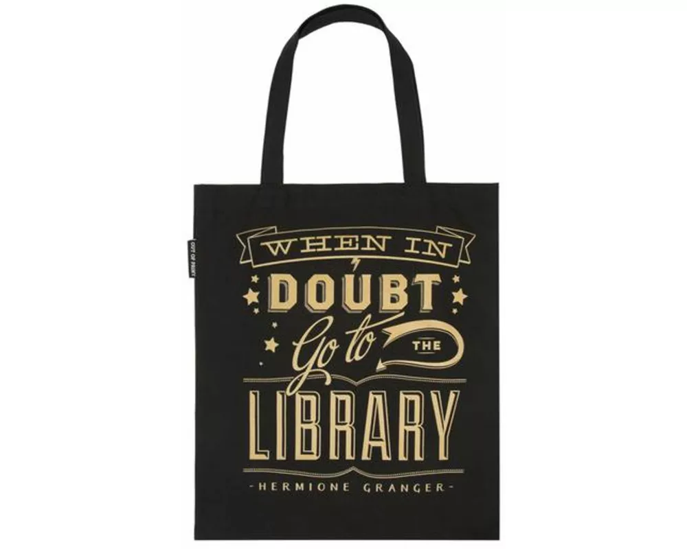 When in Doubt, Go to the Library Tote Bag