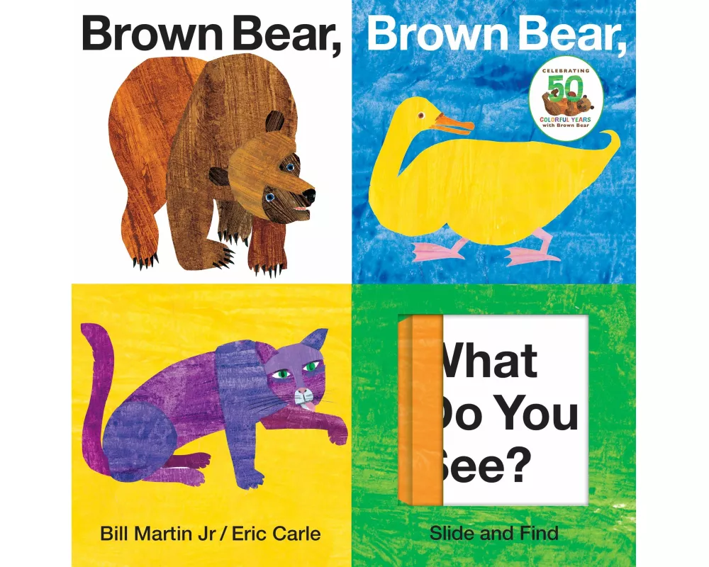 Brown Bear, Brown Bear, What Do You See? Slide and Find