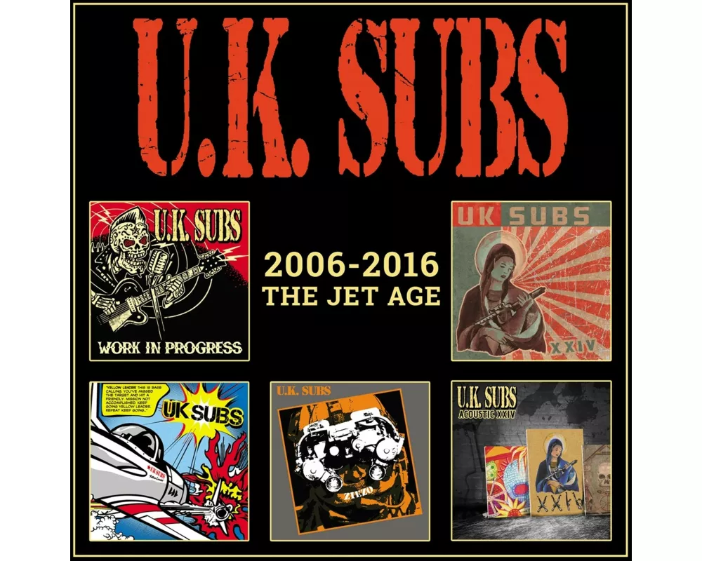 2006 -16 - the Jet Age - 5CD Clamshell Box