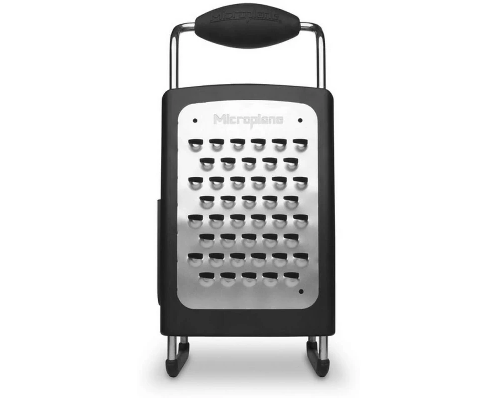 Microplane Gourmet Multifunktionsreibe Schwarz
