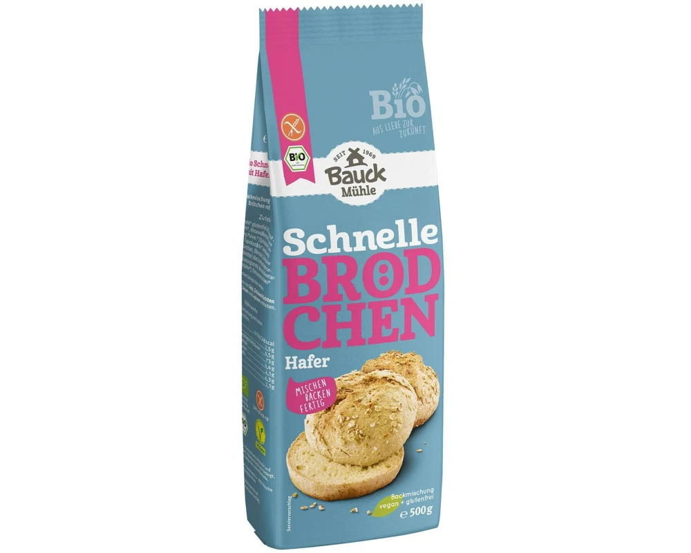 Bauck Mühle Schnelle Brödchen 500 g
