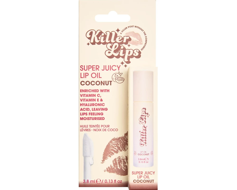 Killer Lips Lipgloss Super Juicy Lip Oil Coconut