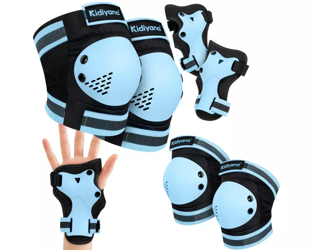 Kidiyana Schutzausrüstung Set Blau, Grösse S