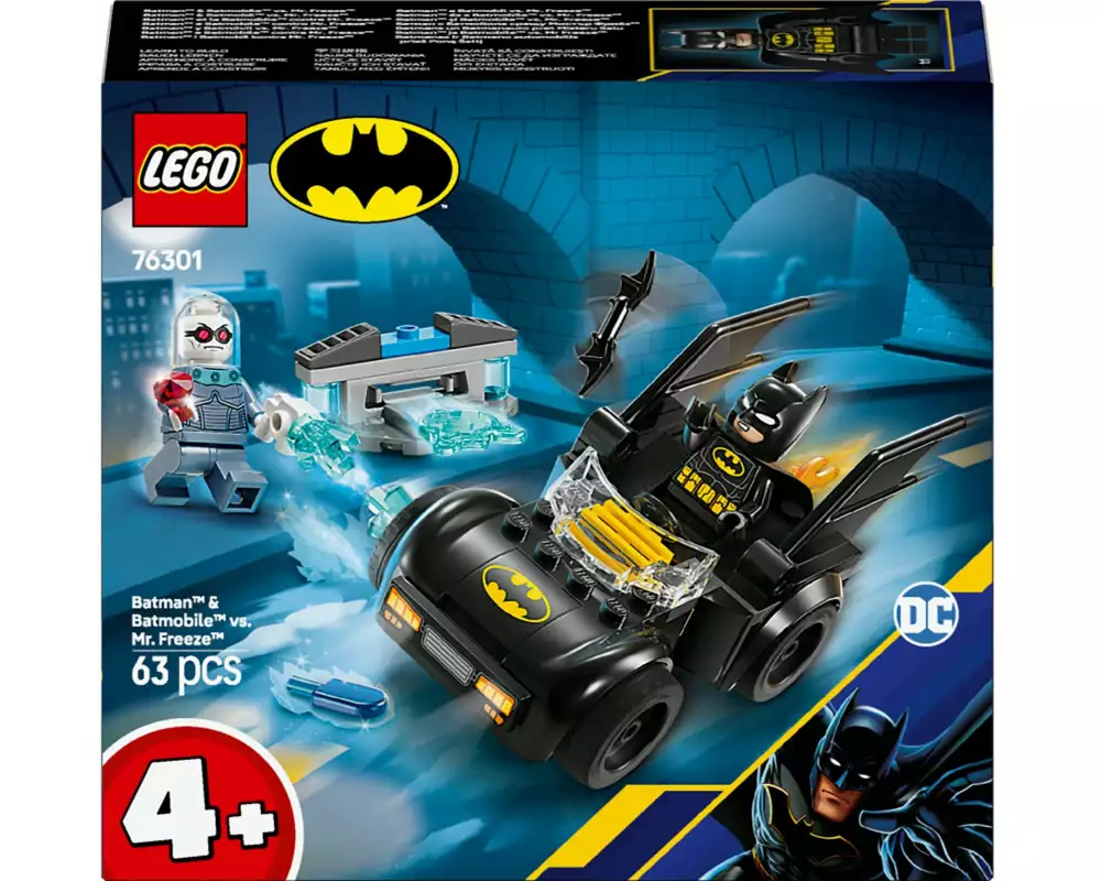 LEGO® DC Batman and Batmobil / Mr. Freeze 76301