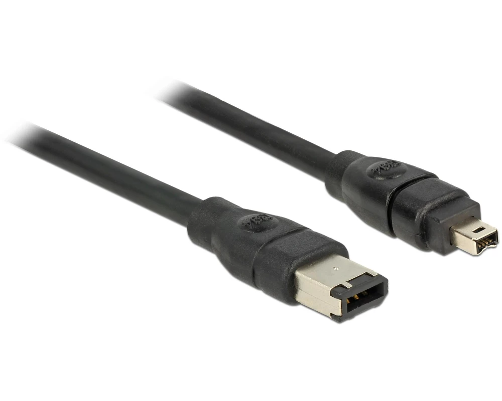 Delock FireWire-Kabel 400Mbps 6Pin-4Pin 2 m