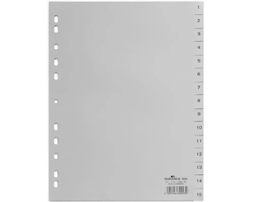 DURABLE Register A4, 1-15