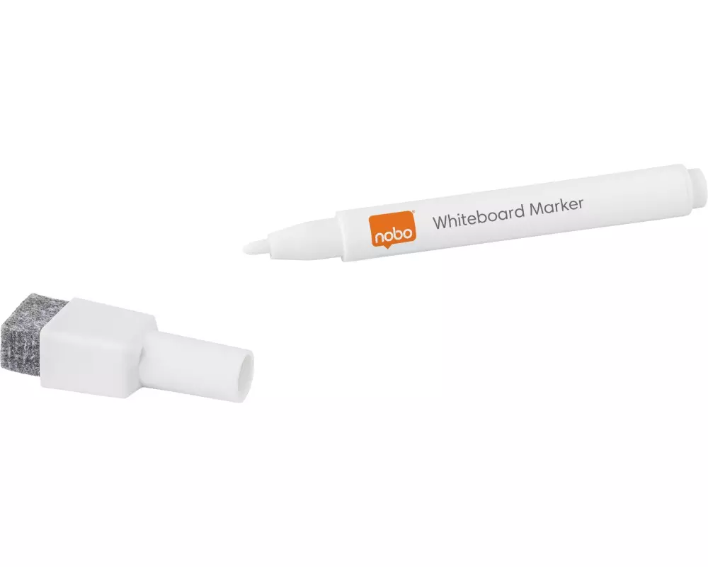 Nobo Whiteboard-Marker Marker 6 Stück weiss