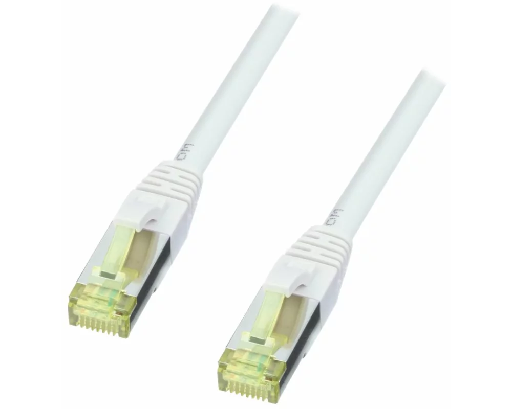 LINDY Patch Cable, Cat.7, S/FTP, RJ45-RJ45, 2m, grey, LSOH, PIMF, Cat7 rawcable with Cat6a conncetors