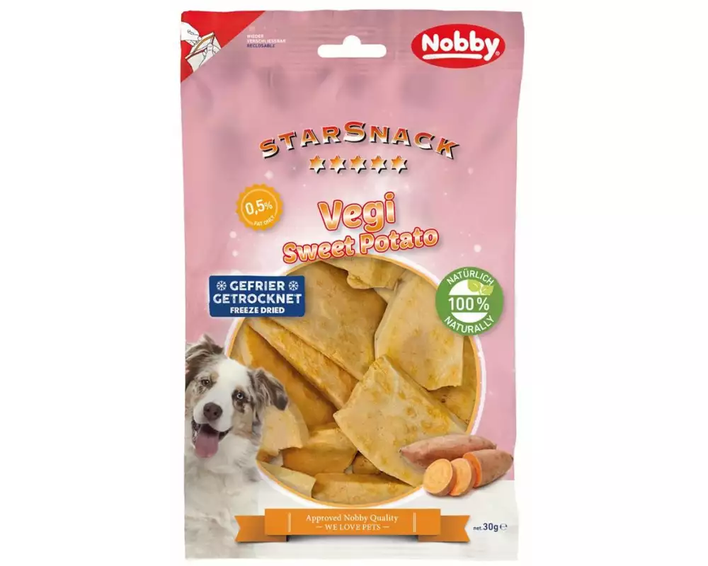 Nobby Leckerli StarSnack Vegi Sweet Potato, 30 g
