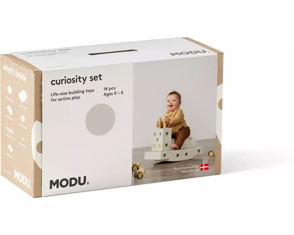 MODU Curiosity Set Sand Grey / Honey Yellow