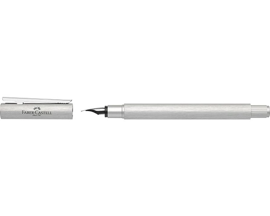 Faber-Castell Neo Slim Aluminium silver glint M