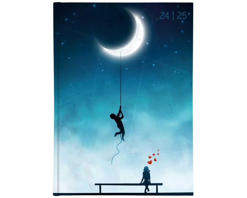 Biella Schüleragenda Mydiary Love 24/25 FSC, 1T/1S, 12 x 16.5 cm