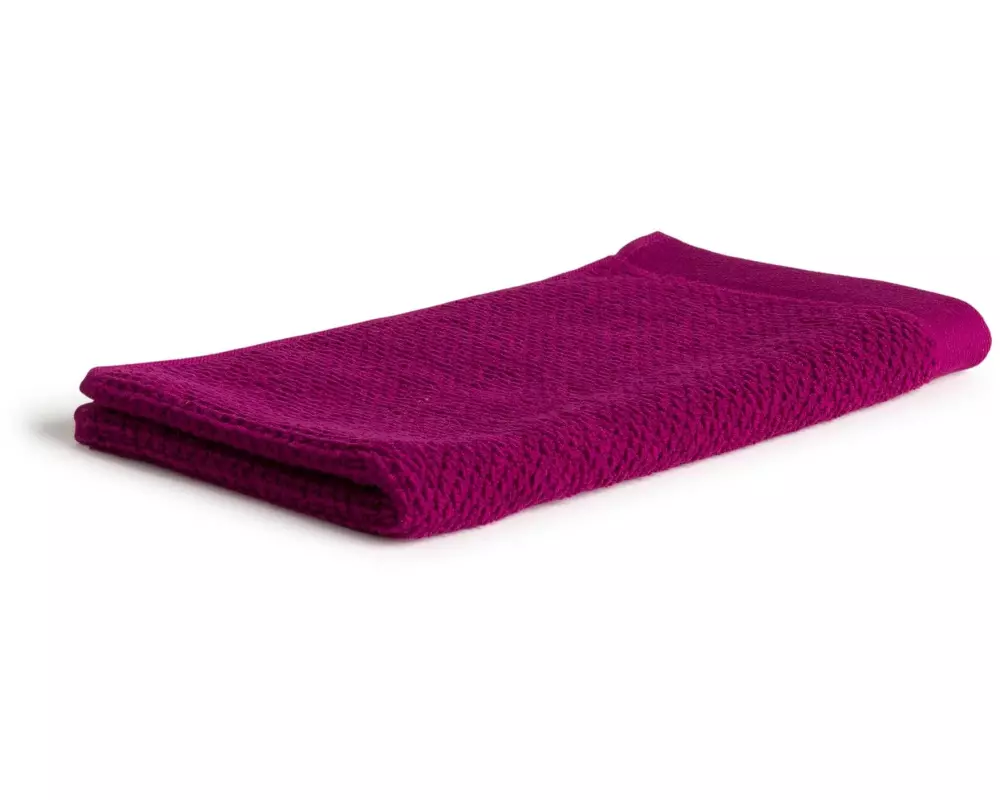 Möve Gästetuch Bliss Uni 50 x 30 cm, Berry/Rot