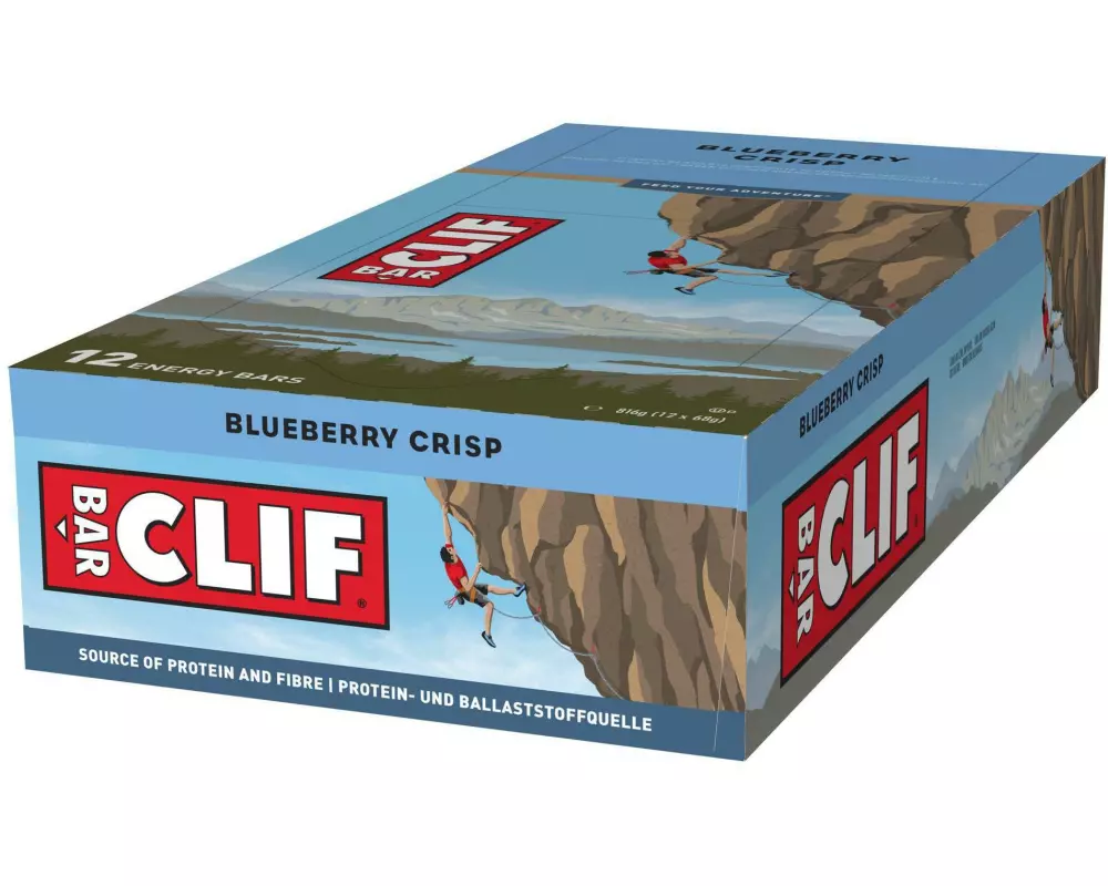 CLIF Bar Blueberry Crisp Box 12 Stk. Blaubeeren