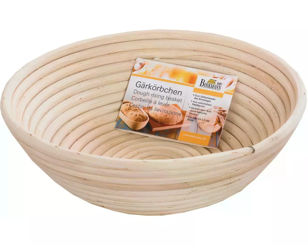 RBV Birkmann Gärkörbchen Laib und Seele 26.5 cm, Beige