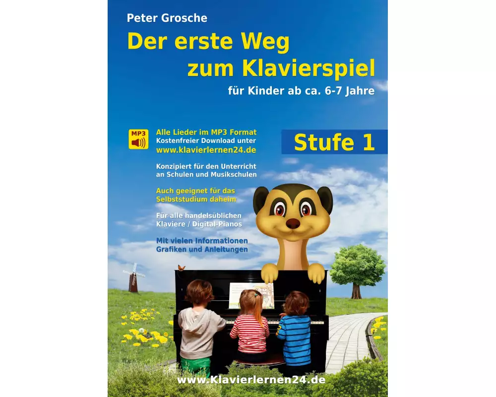 Der erste Weg zum Klavierspiel (Stufe 1)