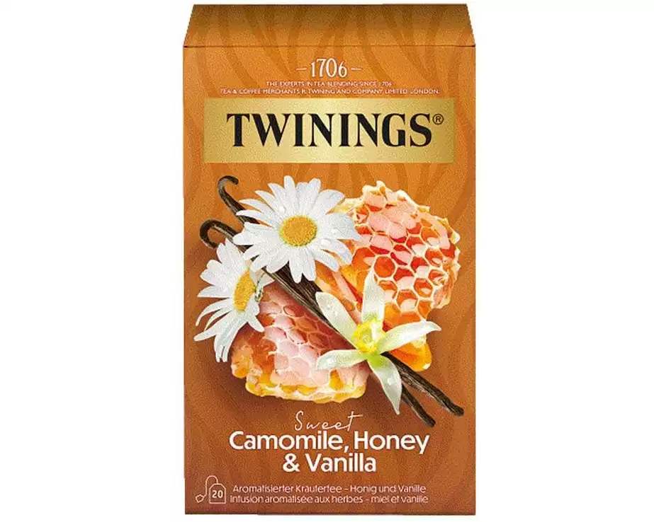 Twinings Teebeutel Kamille, Honig & Vanille 20 Stück