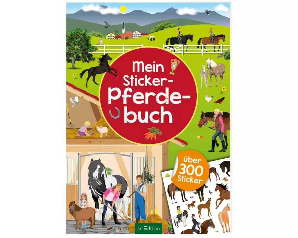 Mein Sticker-Pferdebuch