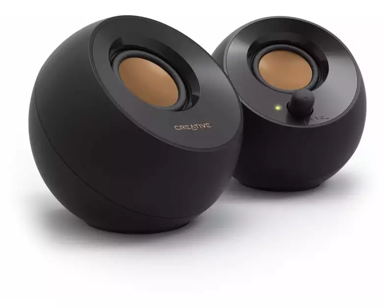 CREATIVE PC-Lautsprecher Pebble schwarz