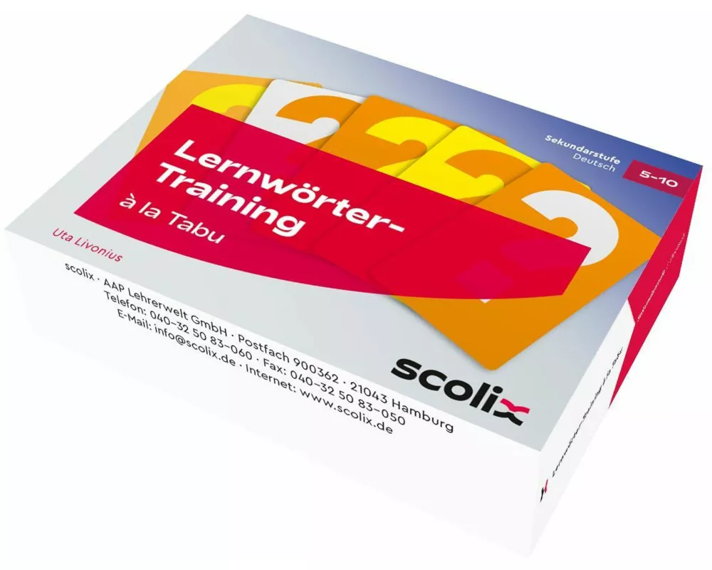 Lernwörter-Training à la Tabu