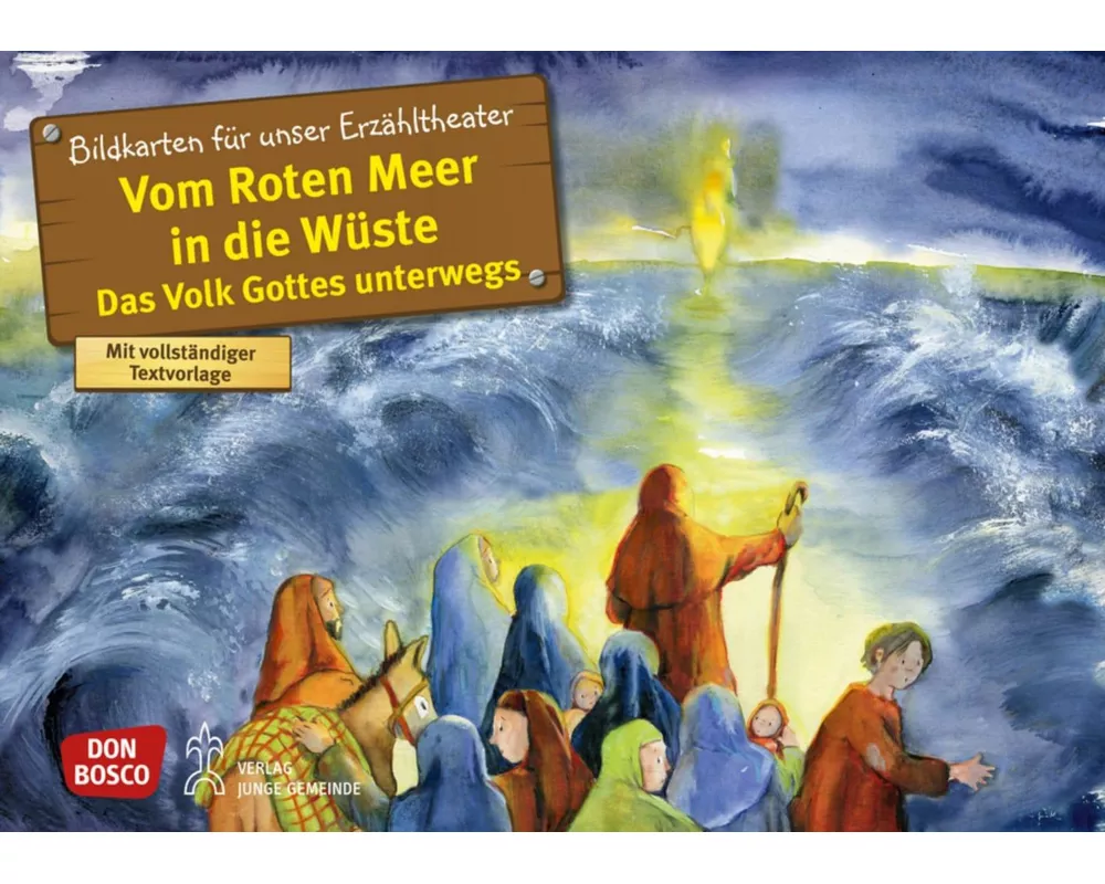 Vom Roten Meer in die Wüste. Exodus Teil 2. Kamishibai Bildkartenset