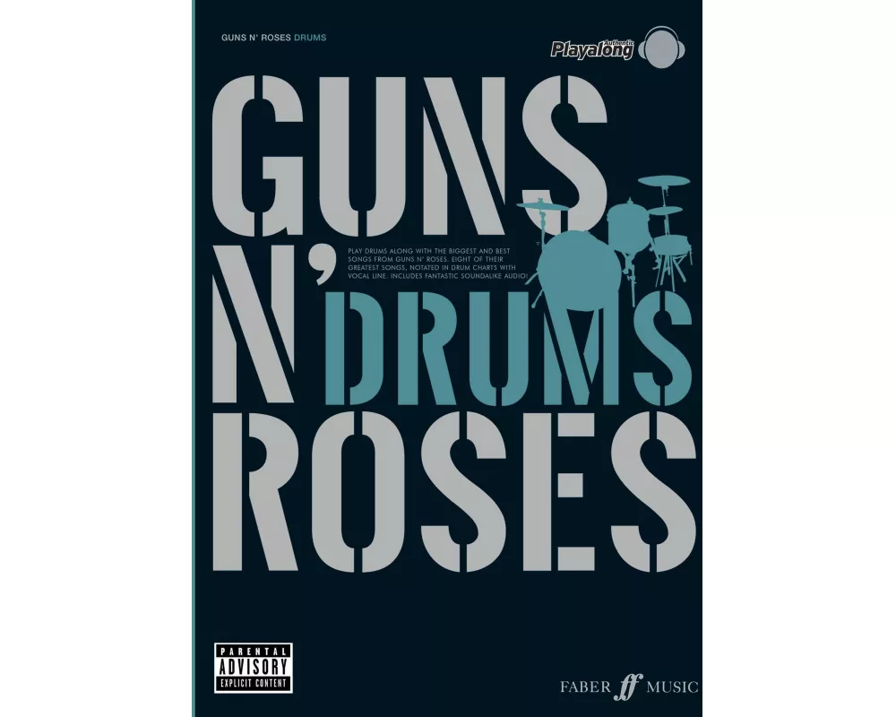Guns N' Roses Authentic Drums Playalong