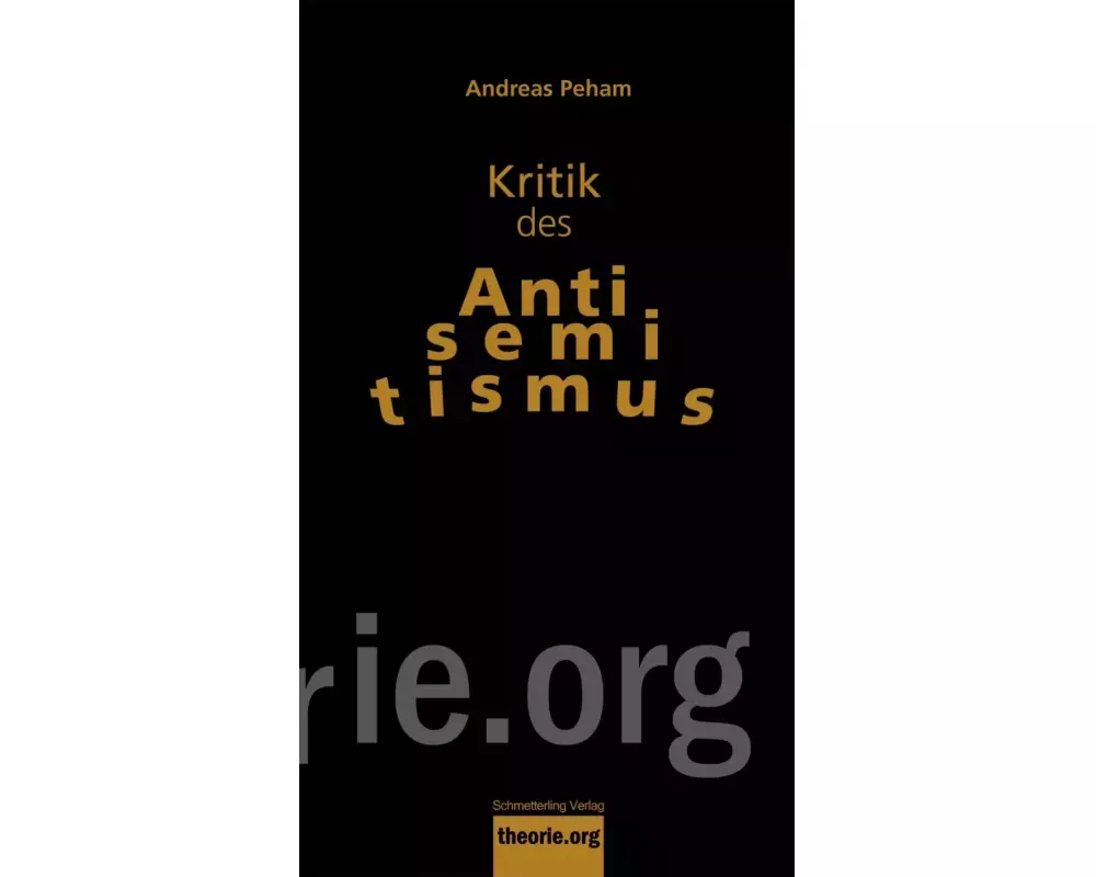 Kritik des Antisemitismus