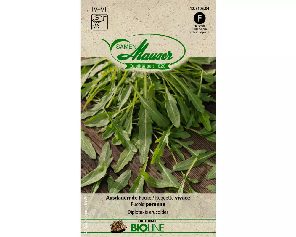 Samen Mauser Samen BIO Ausdauernde Rauke