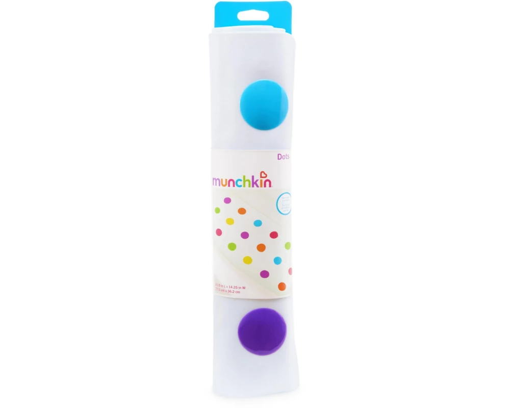 Munchkin Badematte Dandy dots mit bunten Punkten