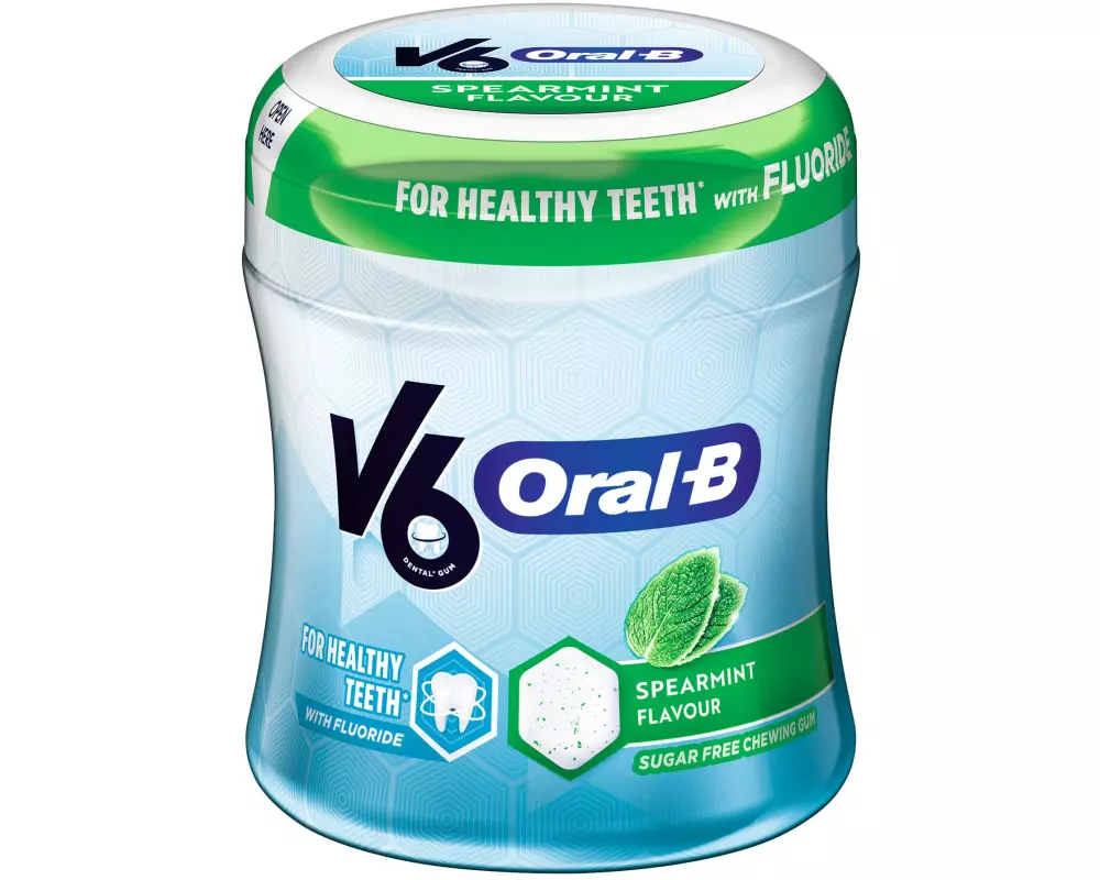 V6 Kaugummi V6 Oral-B Spearmint 77 g